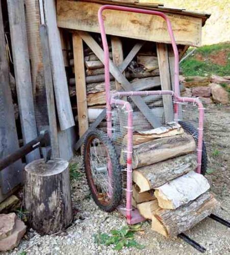 Country Lore: DIY Firewood Cart